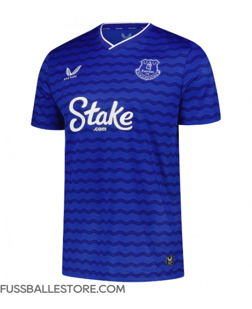 Günstige Everton Thierno Barry #11 Heimtrikot 2025-26 Kurzarm Günstige Everton Thierno Barry #11 Heimtrikot 2025-26 Kurzarm